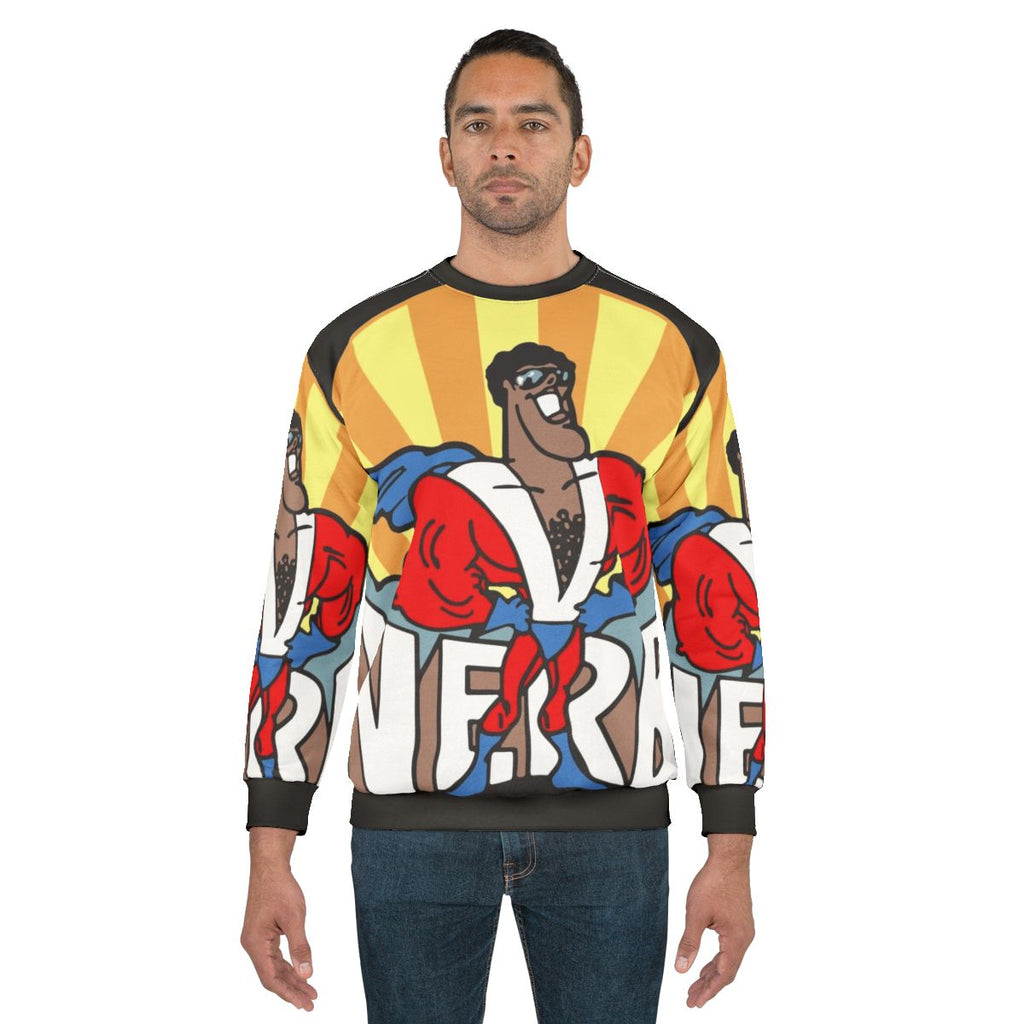 Superhero Super Verb Sweatshirt - Education and Learning