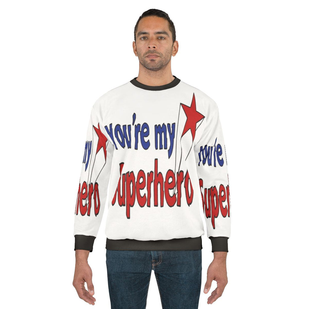 Superhero Pop Art Sweatshirt