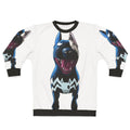 Superhero Supervillain Bullterrier Graphic Sweatshirt