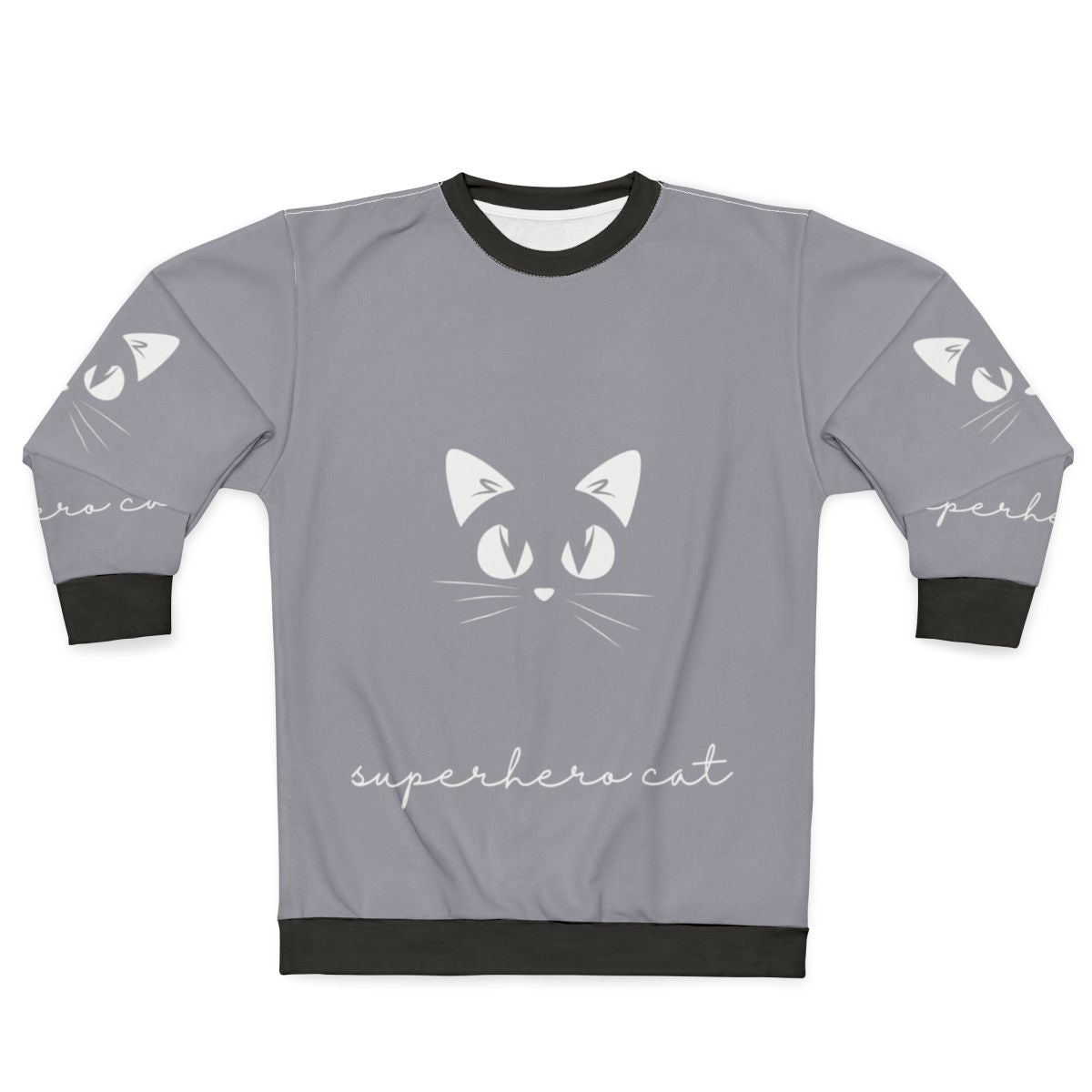 Superhero Sweatshirt with Inspirational Quote
