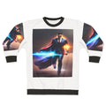 Superhero graphic sweatshirt