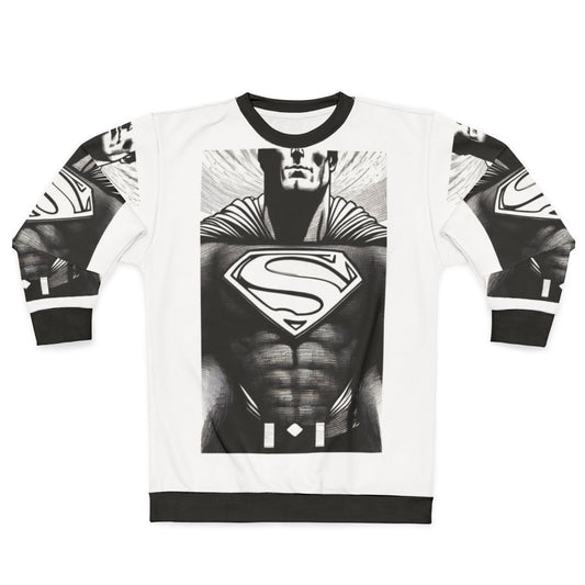 Superhero Sweatshirt featuring a vibrant superhero design