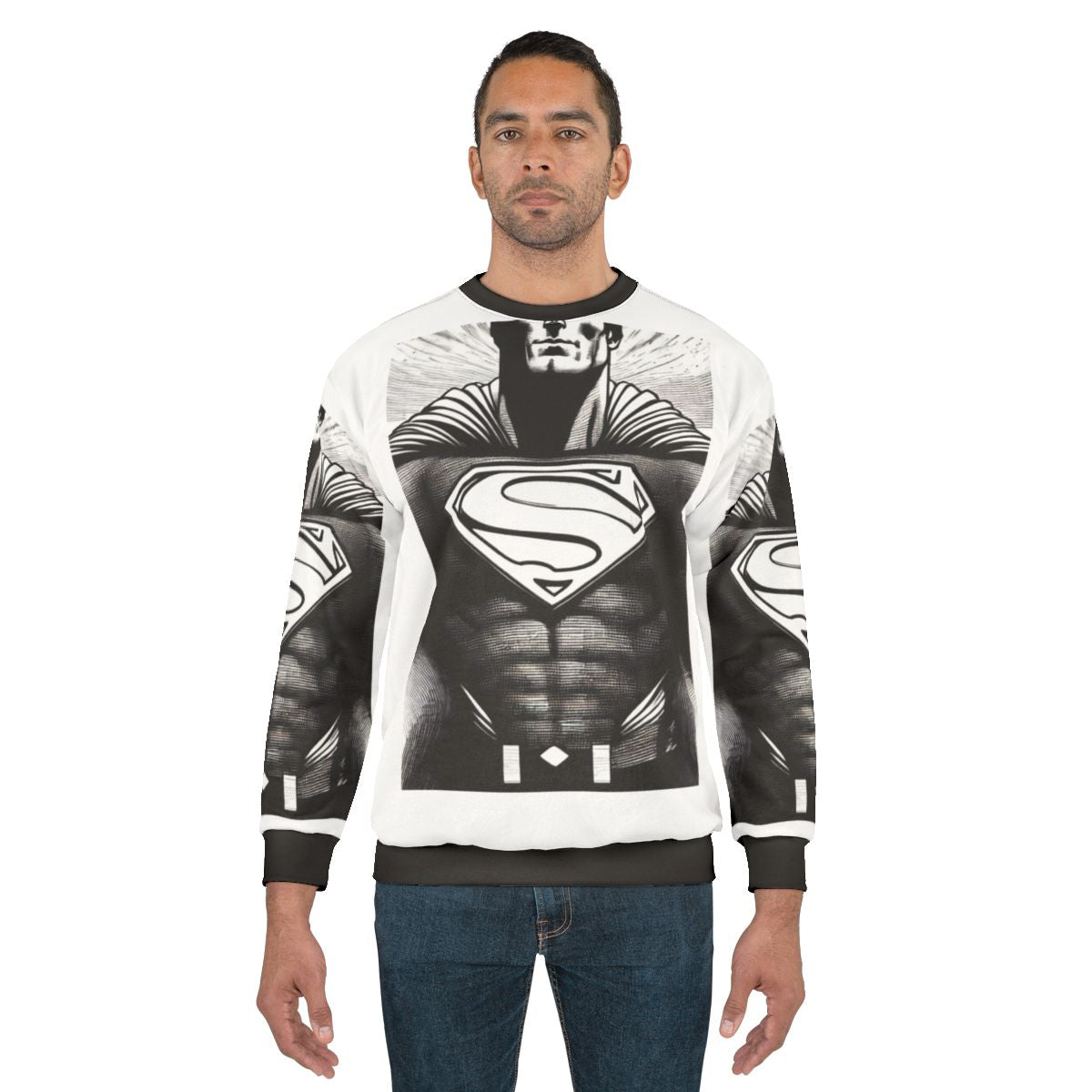 Superhero Sweatshirt featuring a vibrant superhero design