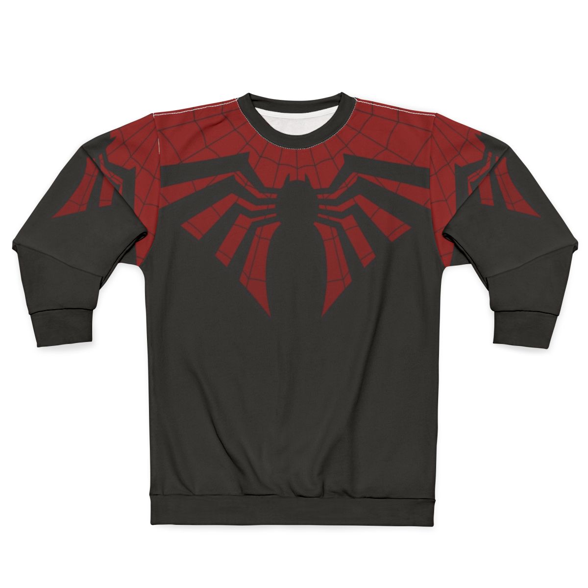 Webbed superhero sweatshirt