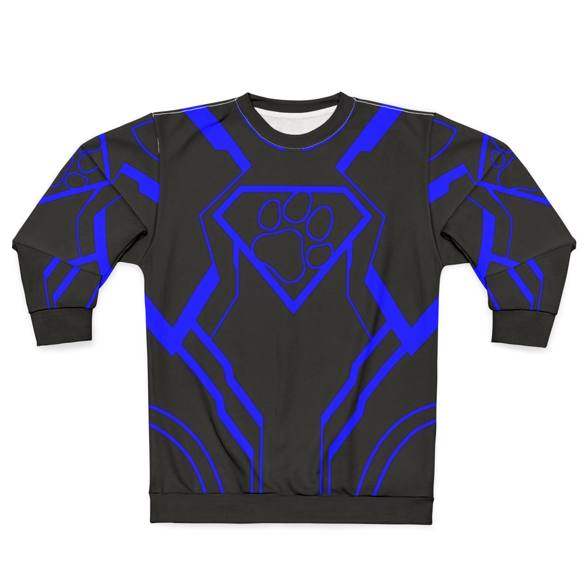 Blue Superhero Sweatshirt for LGBTQ+ Pride