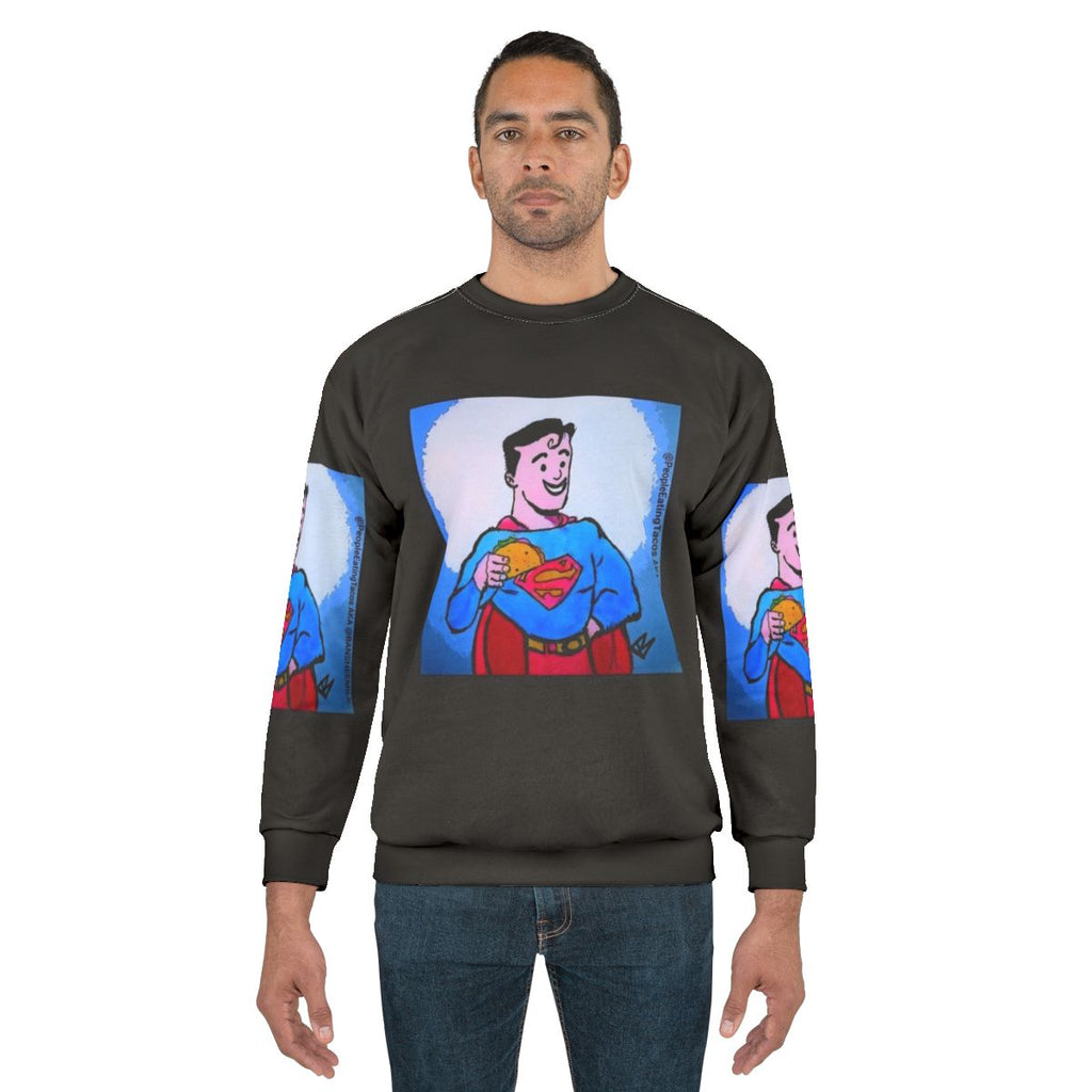 Superhero Taco Lover Sweatshirt
