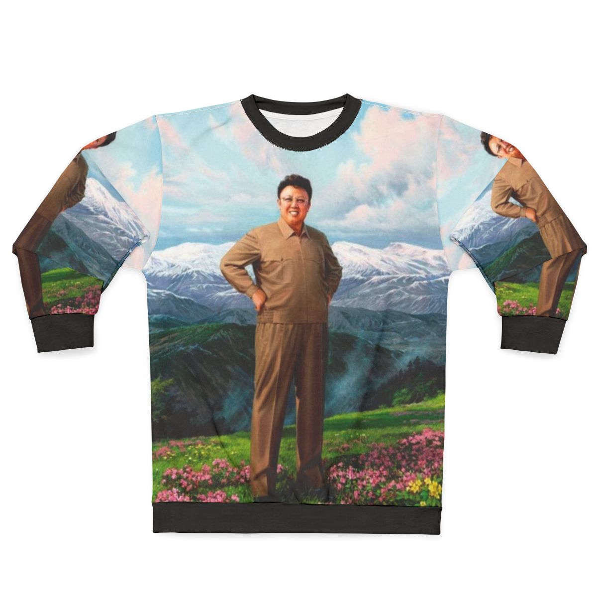 Humorous Supreme Leader Kim Jong Il Sweatshirt