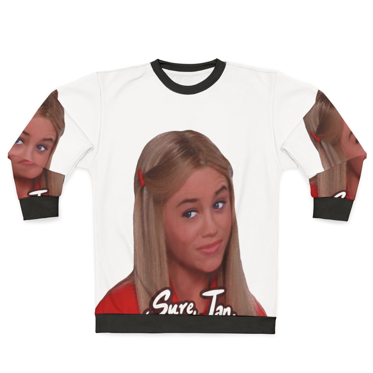 "Sassy 'Sure Jan' Brady Bunch Pop Culture Sweatshirt"