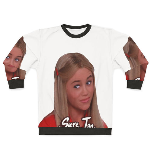 "Sassy 'Sure Jan' Brady Bunch Pop Culture Sweatshirt"
