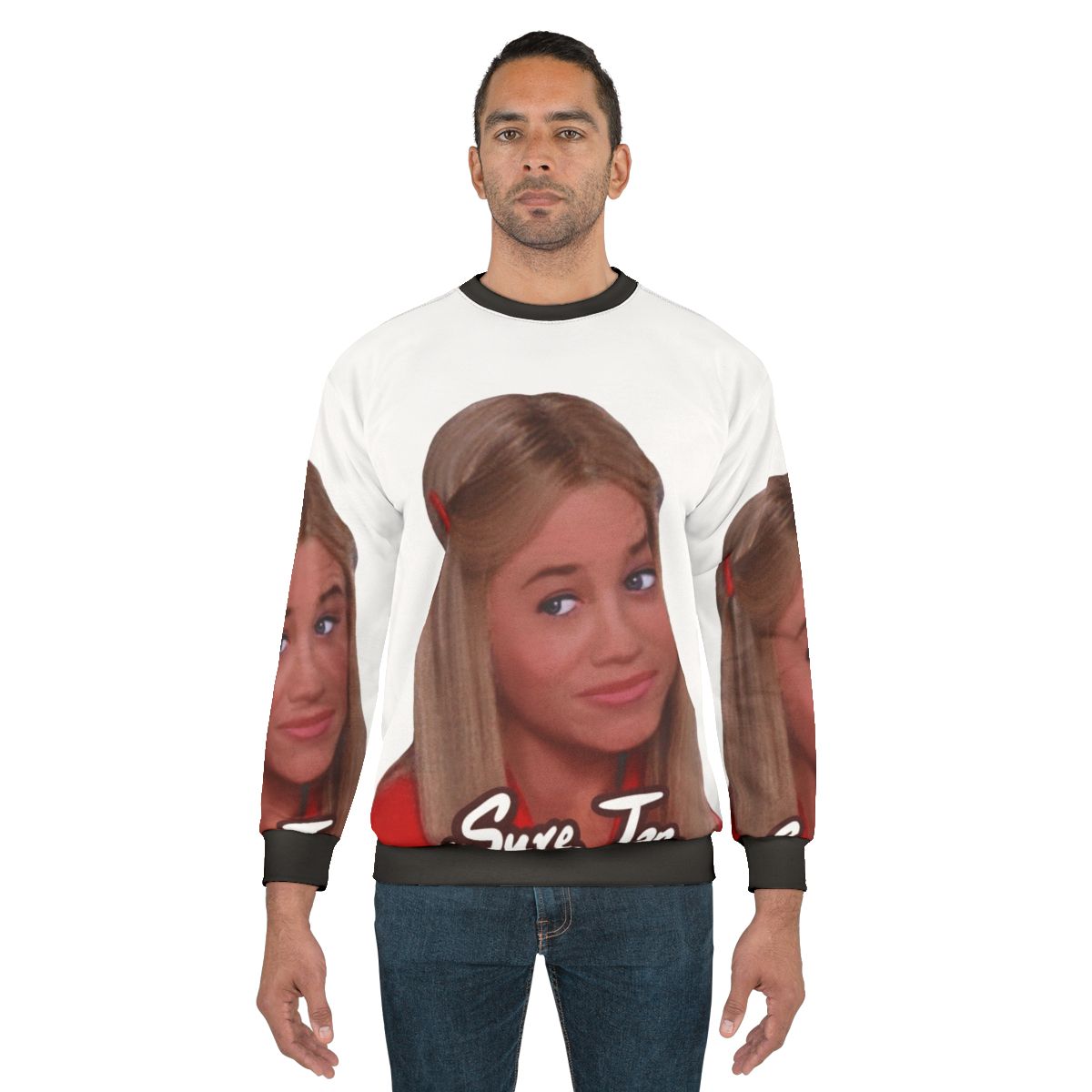 "Sassy 'Sure Jan' Brady Bunch Pop Culture Sweatshirt"