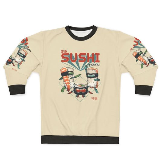 Sushi Squad Sweatshirt - Anime Inspired Fashion