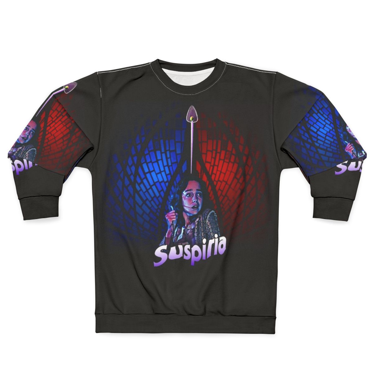 Vintage Suspiria Horror Sweatshirt with Dario Argento's 1977 Classic Film
