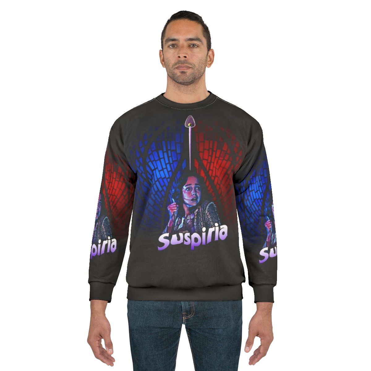 Vintage Suspiria Horror Sweatshirt with Dario Argento's 1977 Classic Film