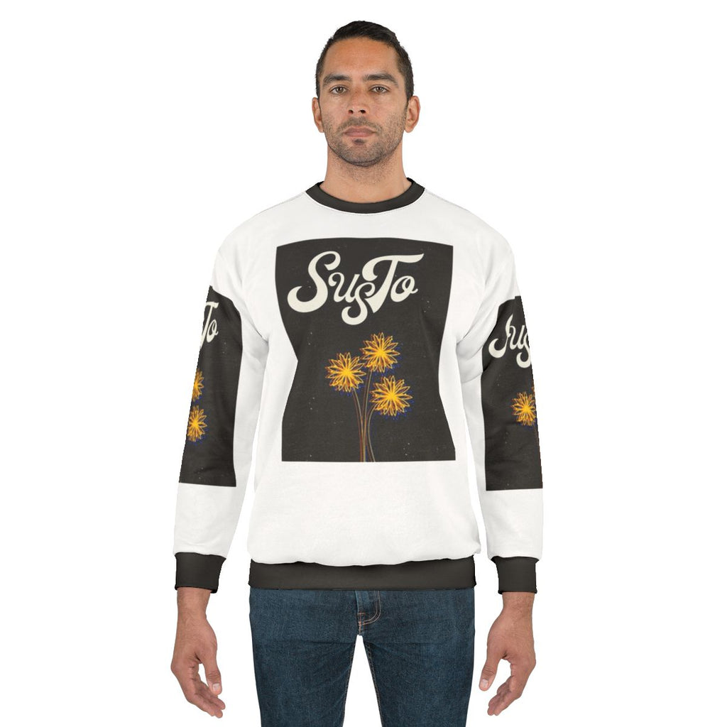 Susto Charleston Flower Print Sweatshirt