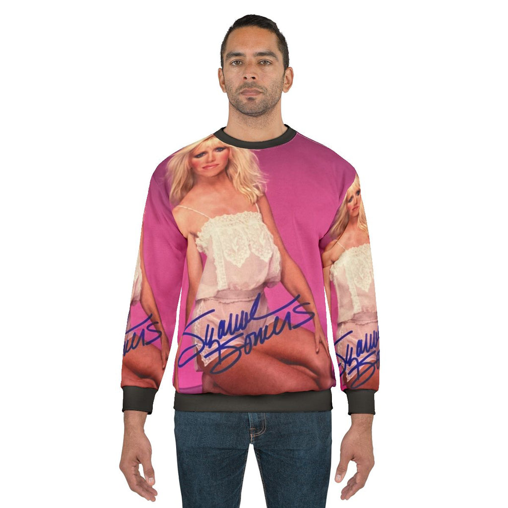 Autographed Suzanne Somers Vintage Sweatshirt