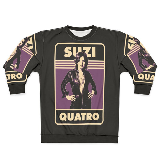 Suzi Quatro Hard Rock Music Sweatshirt