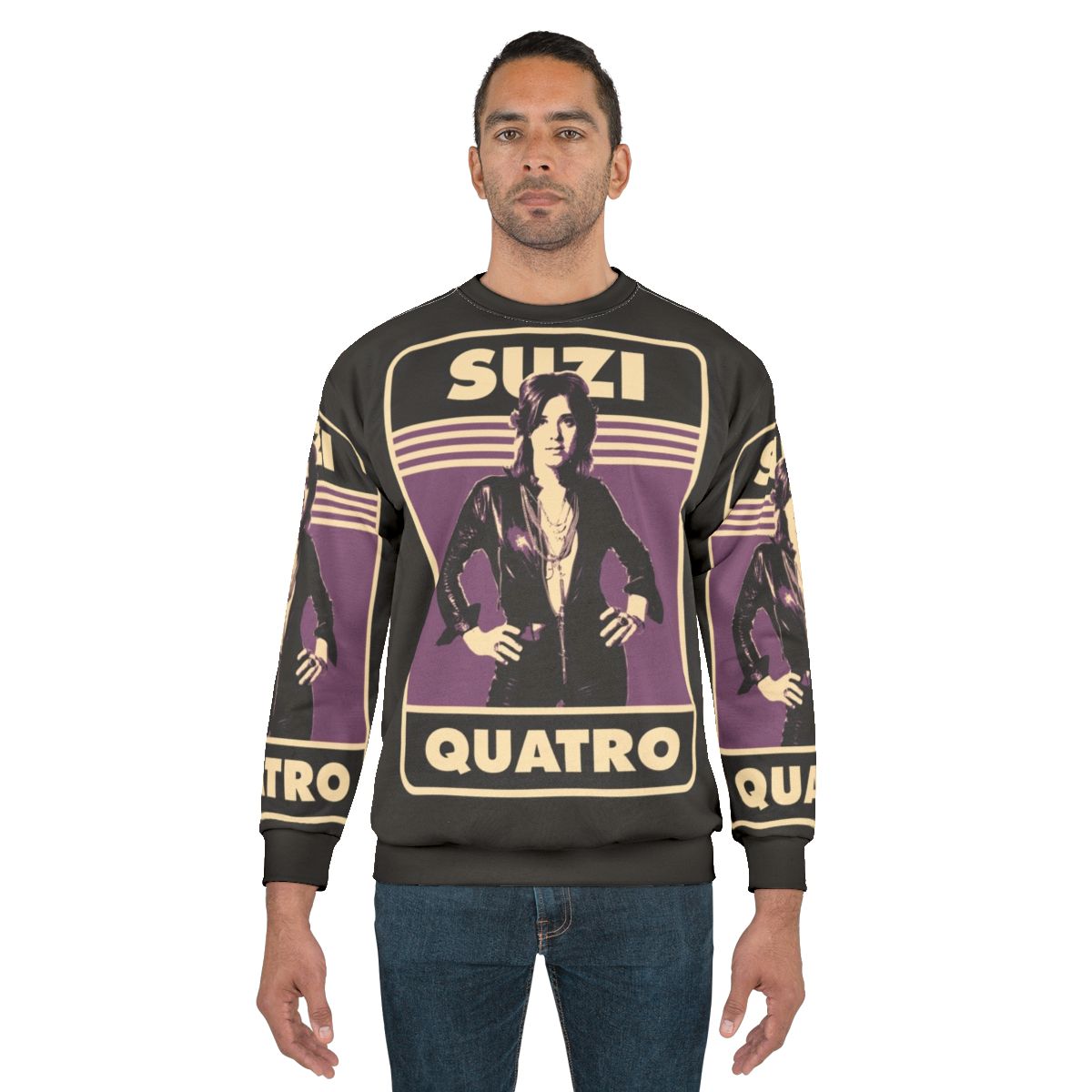 Suzi Quatro Hard Rock Music Sweatshirt