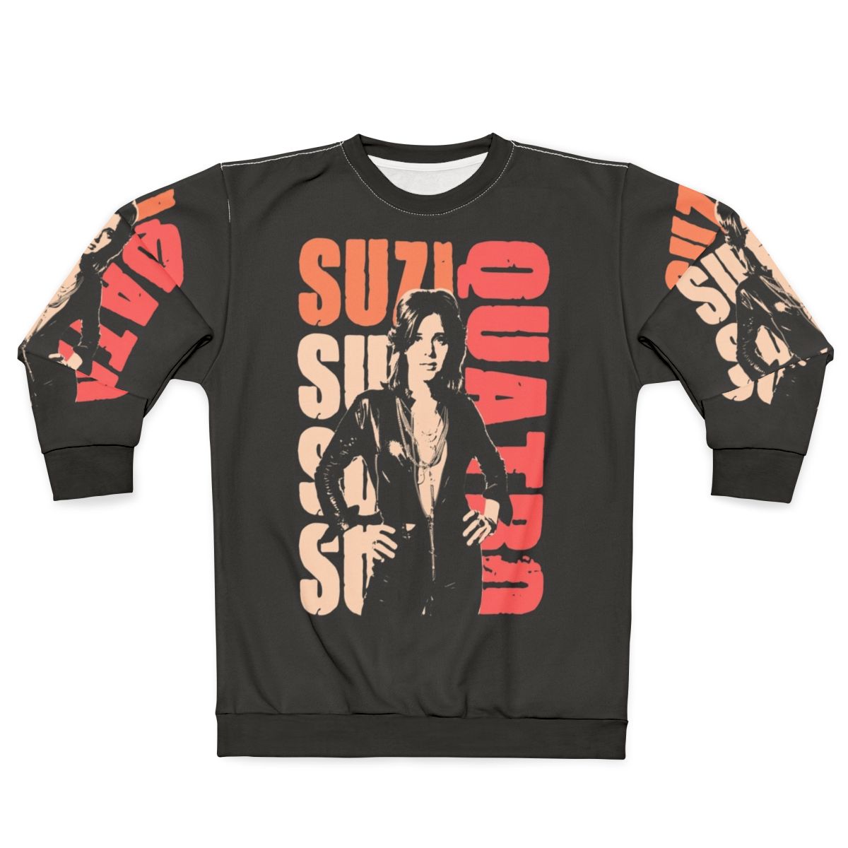 Suzi Quatro Glam Rock Sweatshirt
