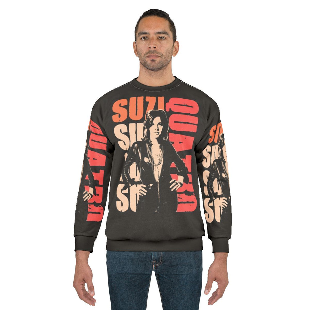 Suzi Quatro Glam Rock Sweatshirt