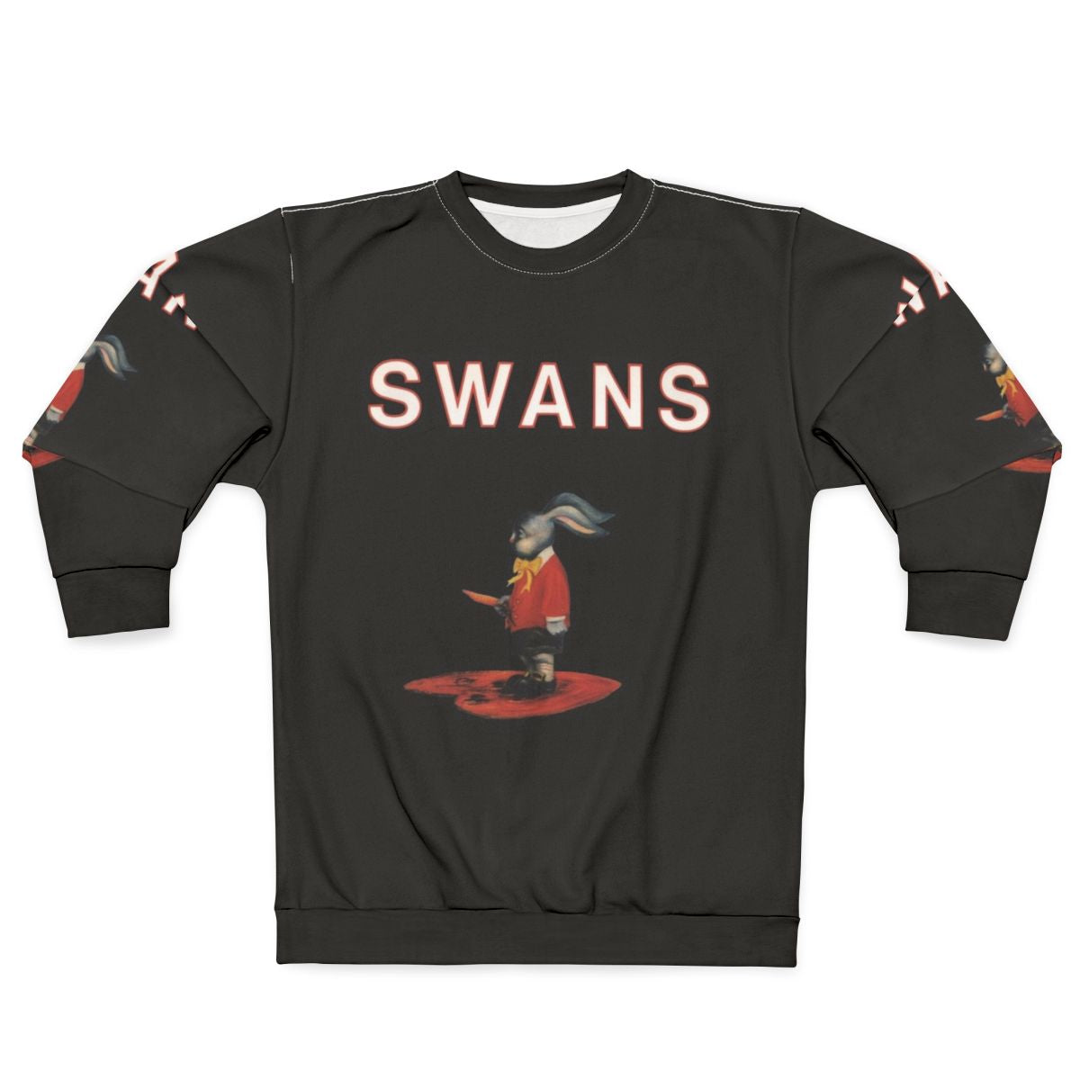 Swans Band Experimental Post-Punk Music Sweatshirt