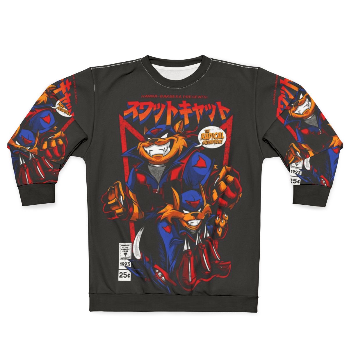 Swat Kats Cartoon Character 1990s Retro Sweatshirt