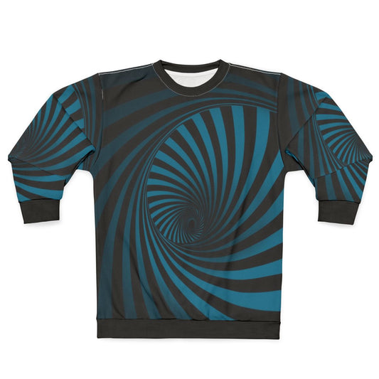 Swirl optical tunnel 3 psychedelic sweatshirt