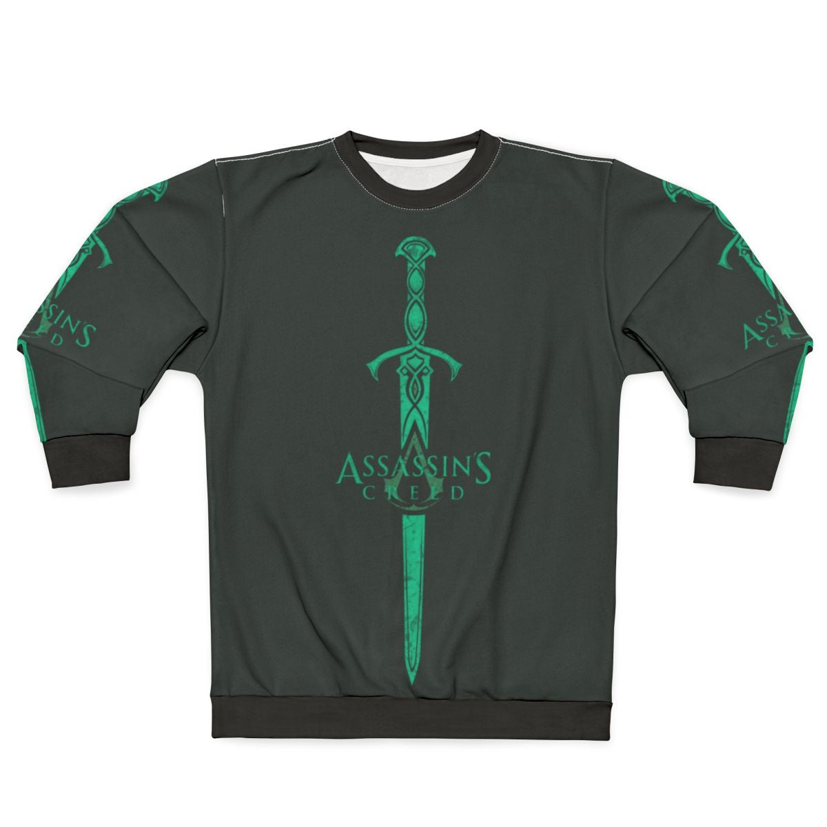 Assassins Creed medieval fantasy sword knight sweatshirt