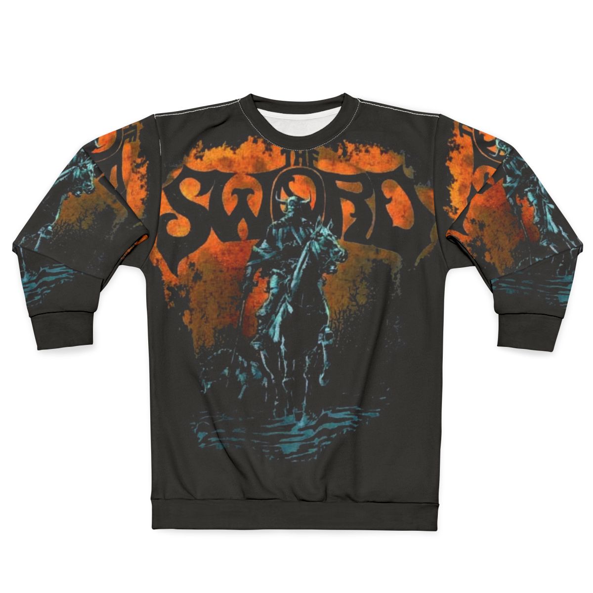Sword Band Heavy Metal Sweatshirt