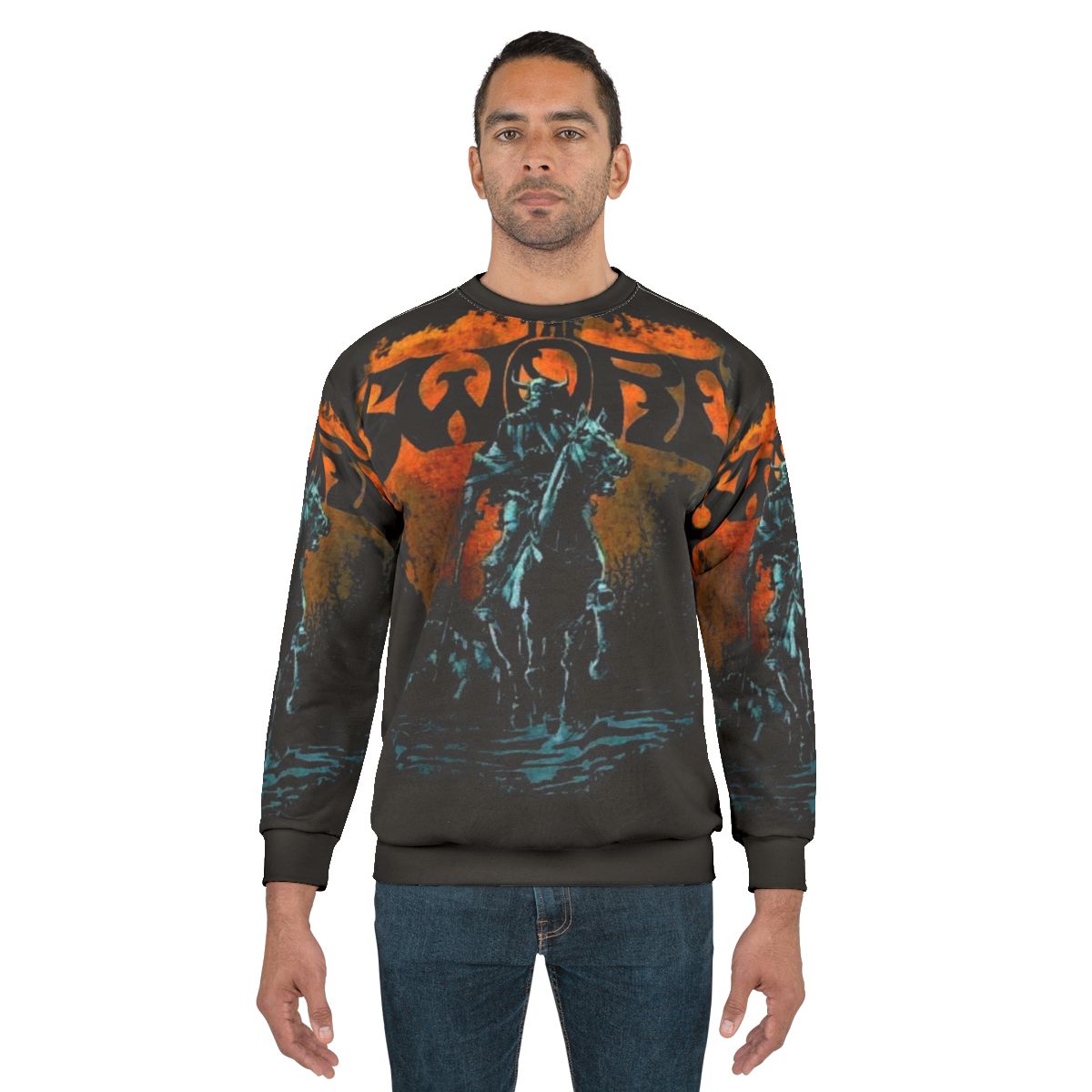 Sword Band Heavy Metal Sweatshirt