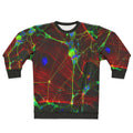 Synapse Sweatshirt featuring a graphic design of neural connections