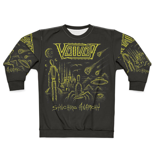 Synchro Anarchy Sweatshirt featuring Voivod music album and band