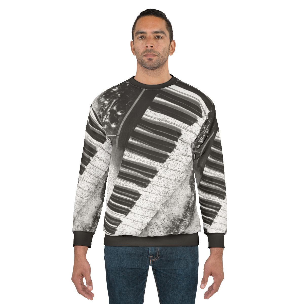 Synth Power Sweatshirt, electronic music inspired fashion