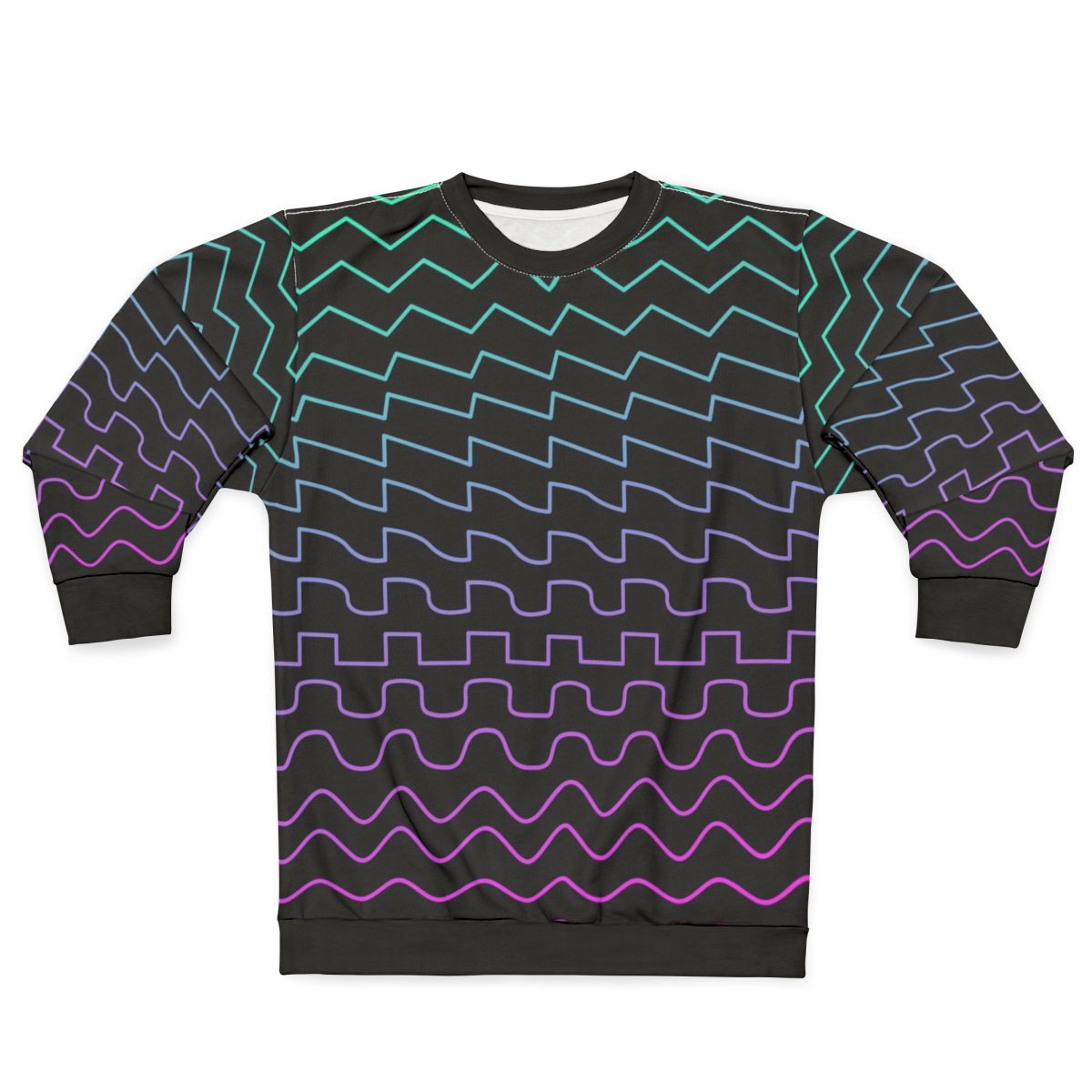 Synthesizer Waveforms Sweatshirt