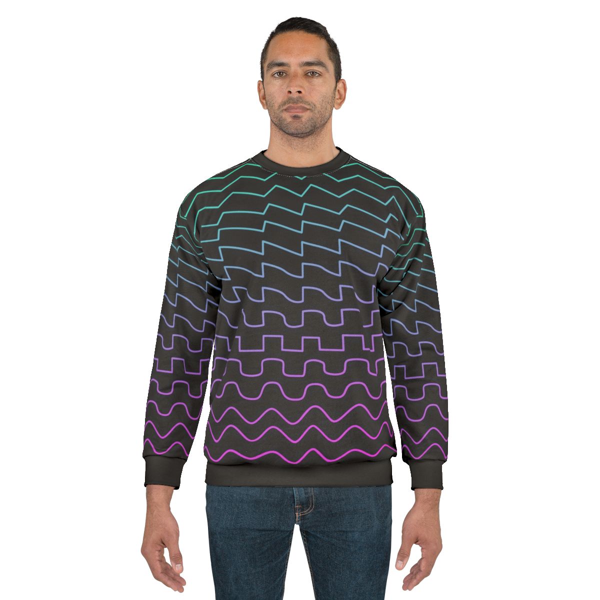 Synthesizer Waveforms Sweatshirt