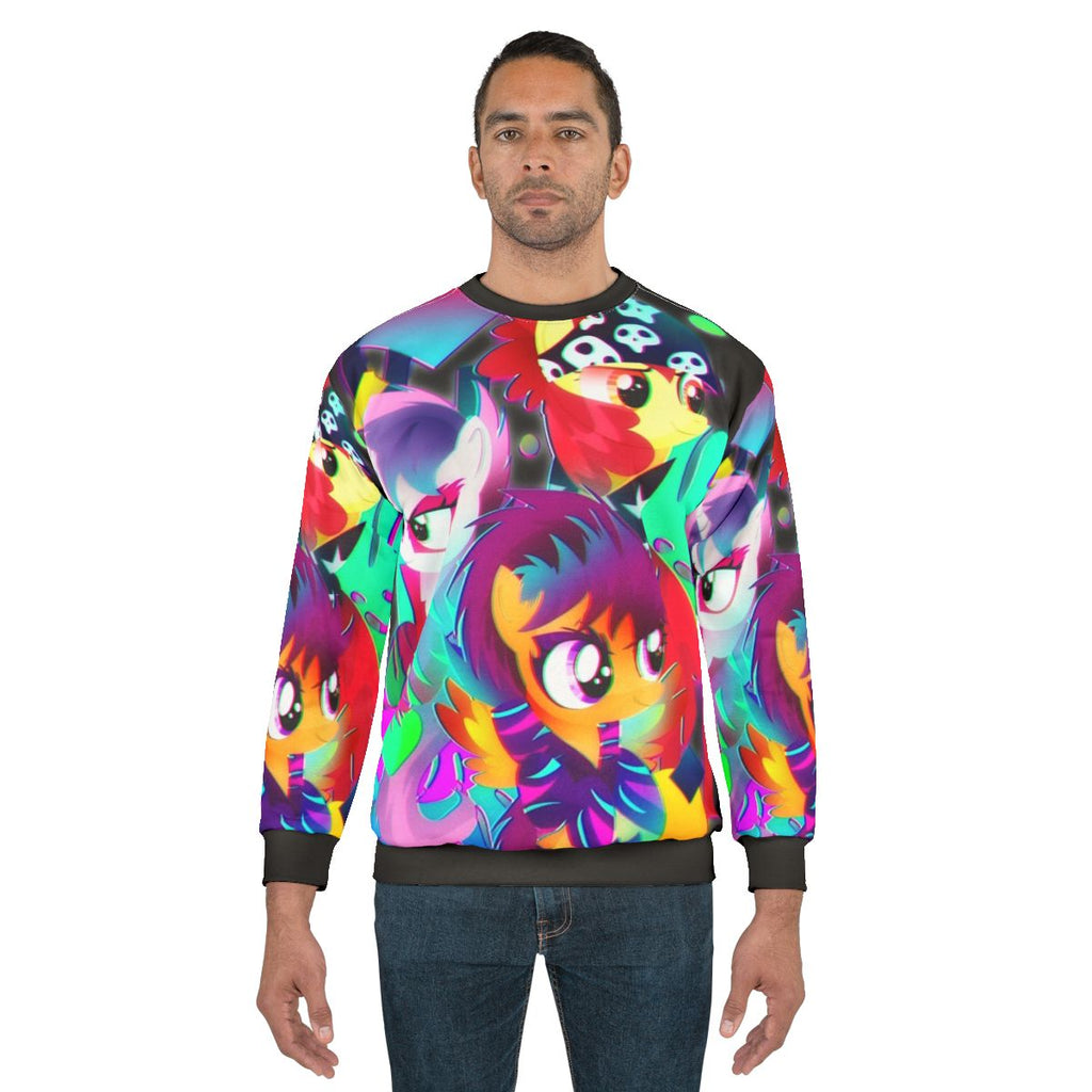 Synthwave Cutie Mark Crusaders MLP Sweatshirt
