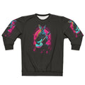 Synthwave Guitarist Rabbit Sweatshirt