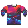 Retro synthwave outrun sweatshirt