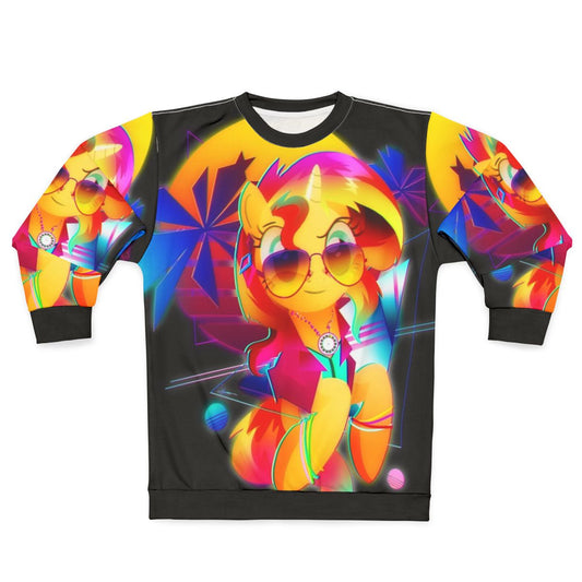 Sunset Shimmer Synthwave Sweatshirt