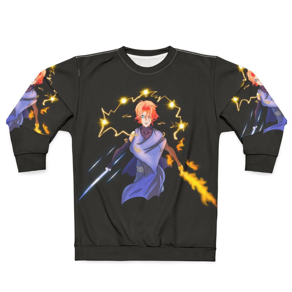 Castlevania Sypha Belnades sweatshirt with fantasy artwork