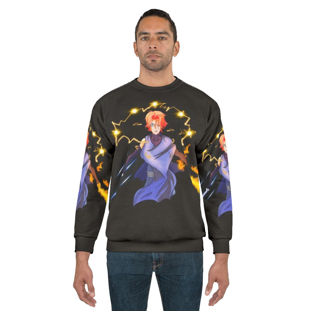 Castlevania Sypha Belnades sweatshirt with fantasy artwork