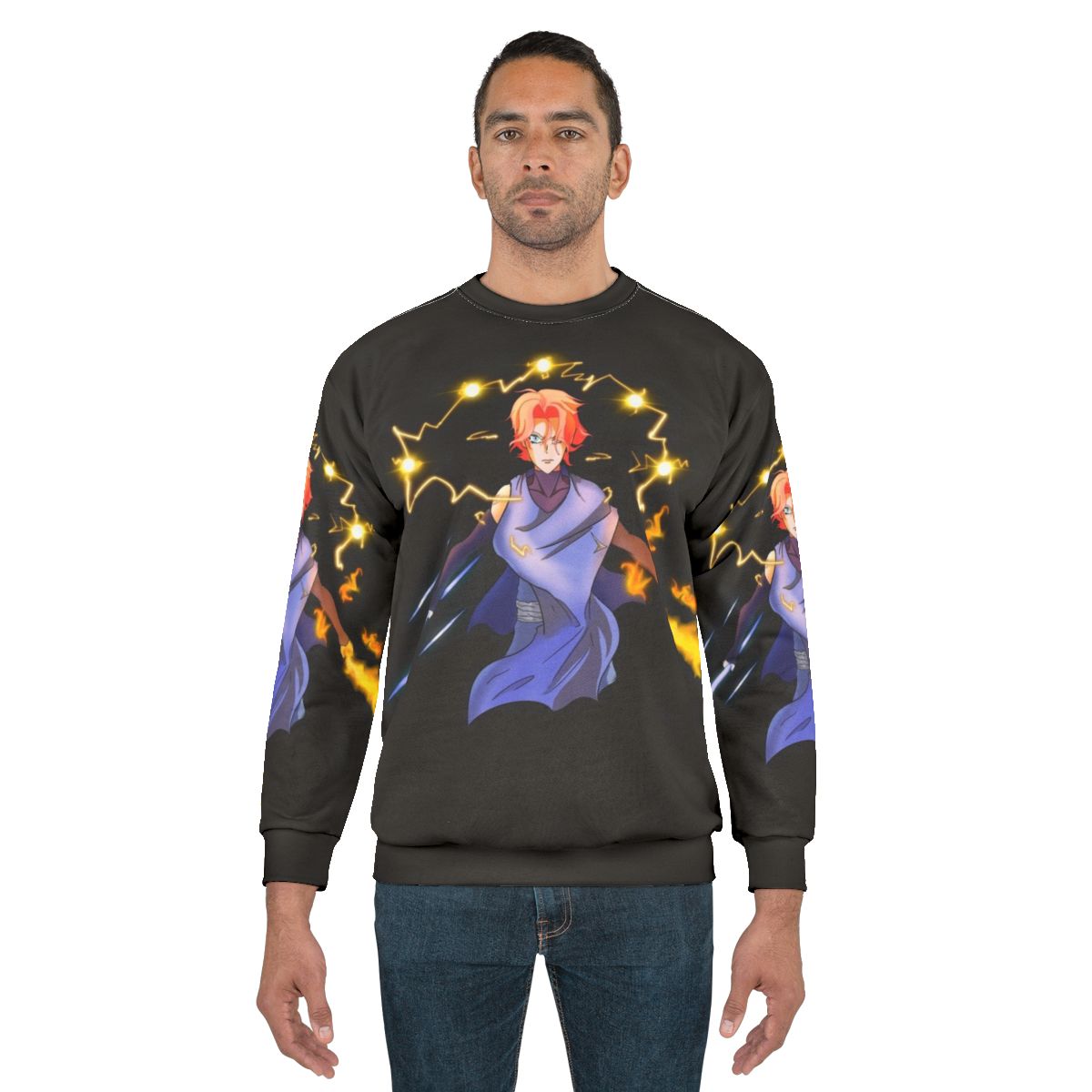 Castlevania Sypha Belnades sweatshirt with fantasy artwork
