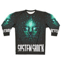 System Shock Remake Sweatshirt with Retro Videogame Logo
