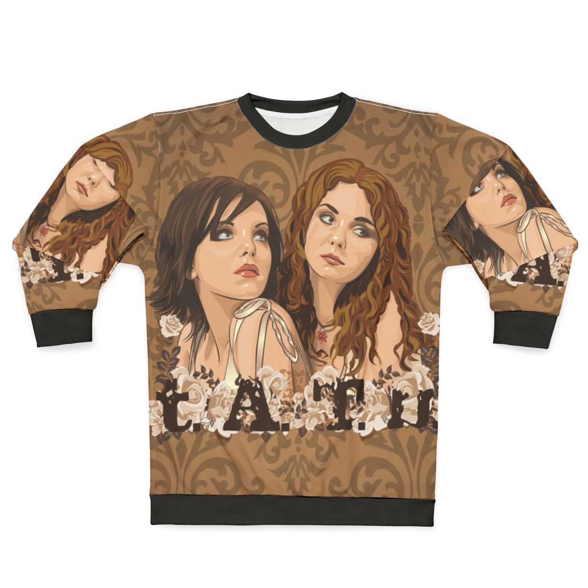 T A T U Sweatshirt featuring the famous pop and electronic dance duo