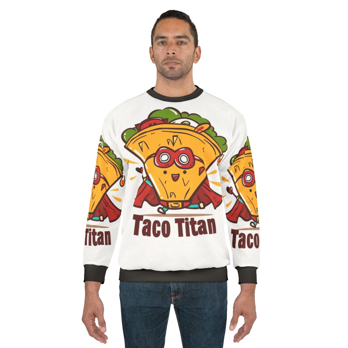 Taco Titan Superhero Sweatshirt