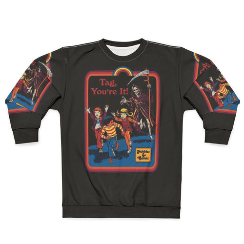 "Tag You're It" Retro Vintage Horror Sweatshirt