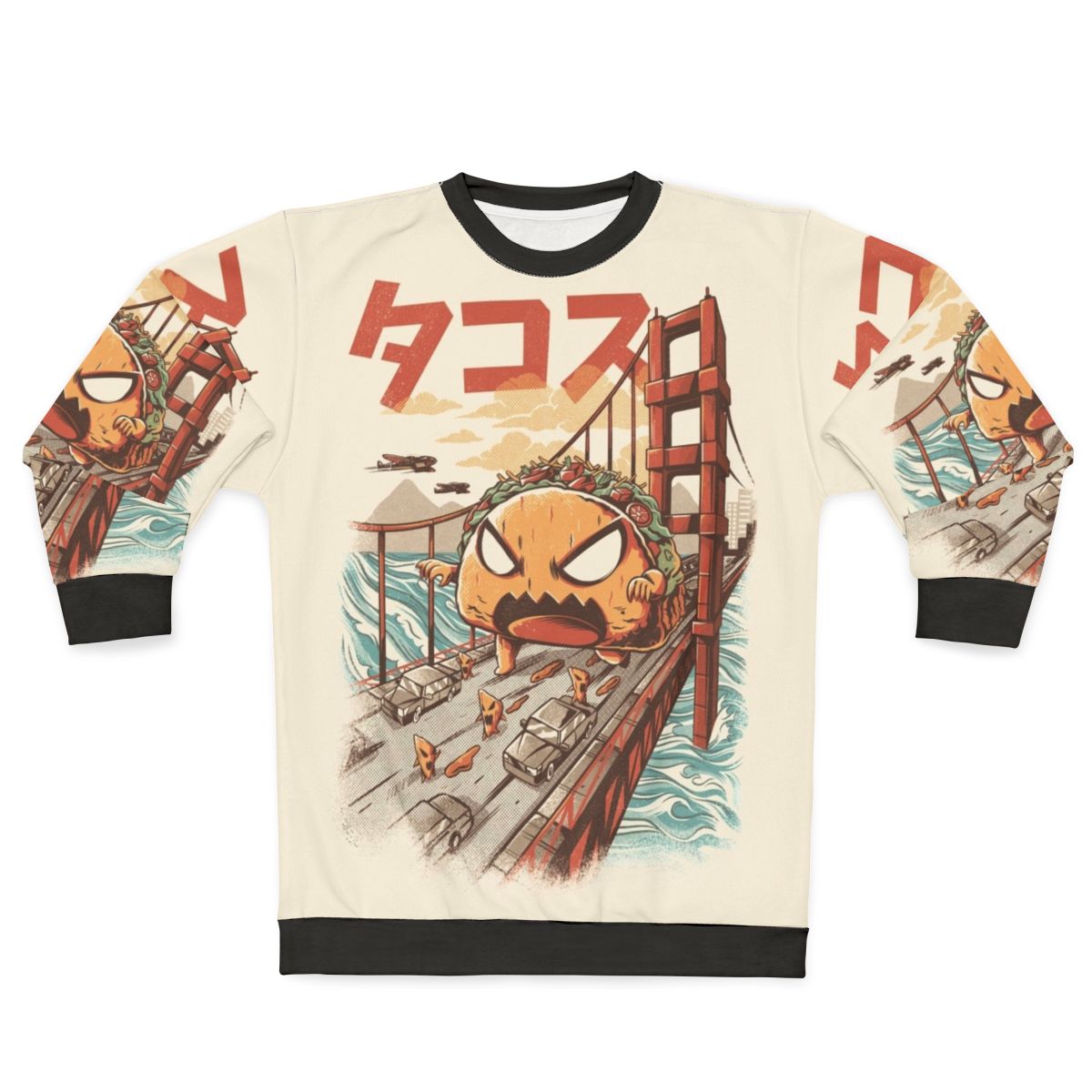 Takaiju Sweatshirt - Kaiju Monster Inspired Japanese Anime Apparel