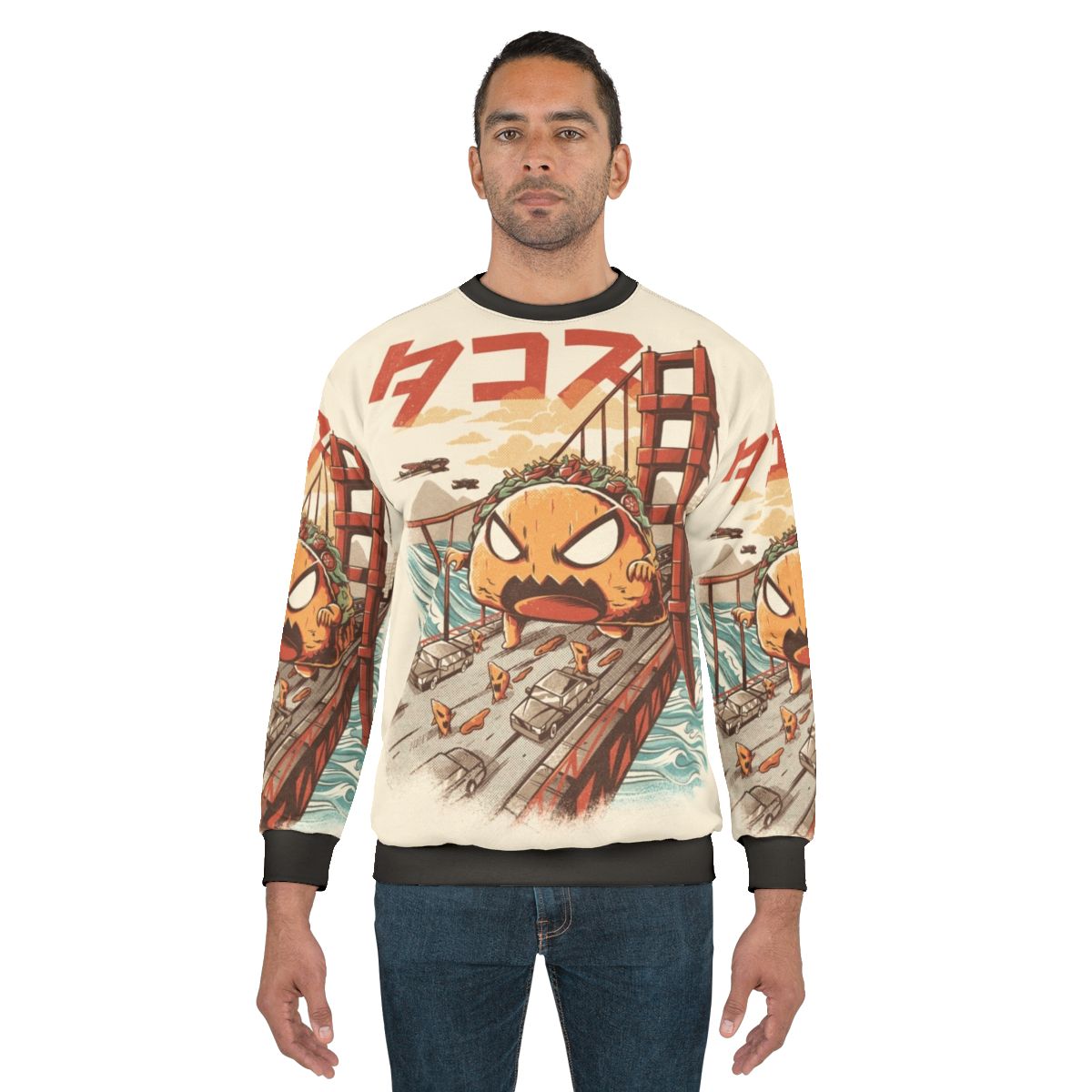 Takaiju Sweatshirt - Kaiju Monster Inspired Japanese Anime Apparel