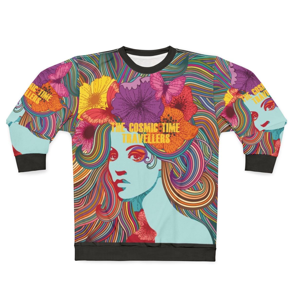 Cosmic time traveler sweatshirt