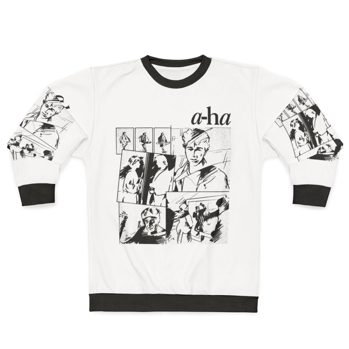 Take On Me 80s A-Ha Band Sweatshirt