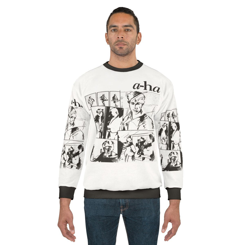 Take On Me 80s A-Ha Band Sweatshirt